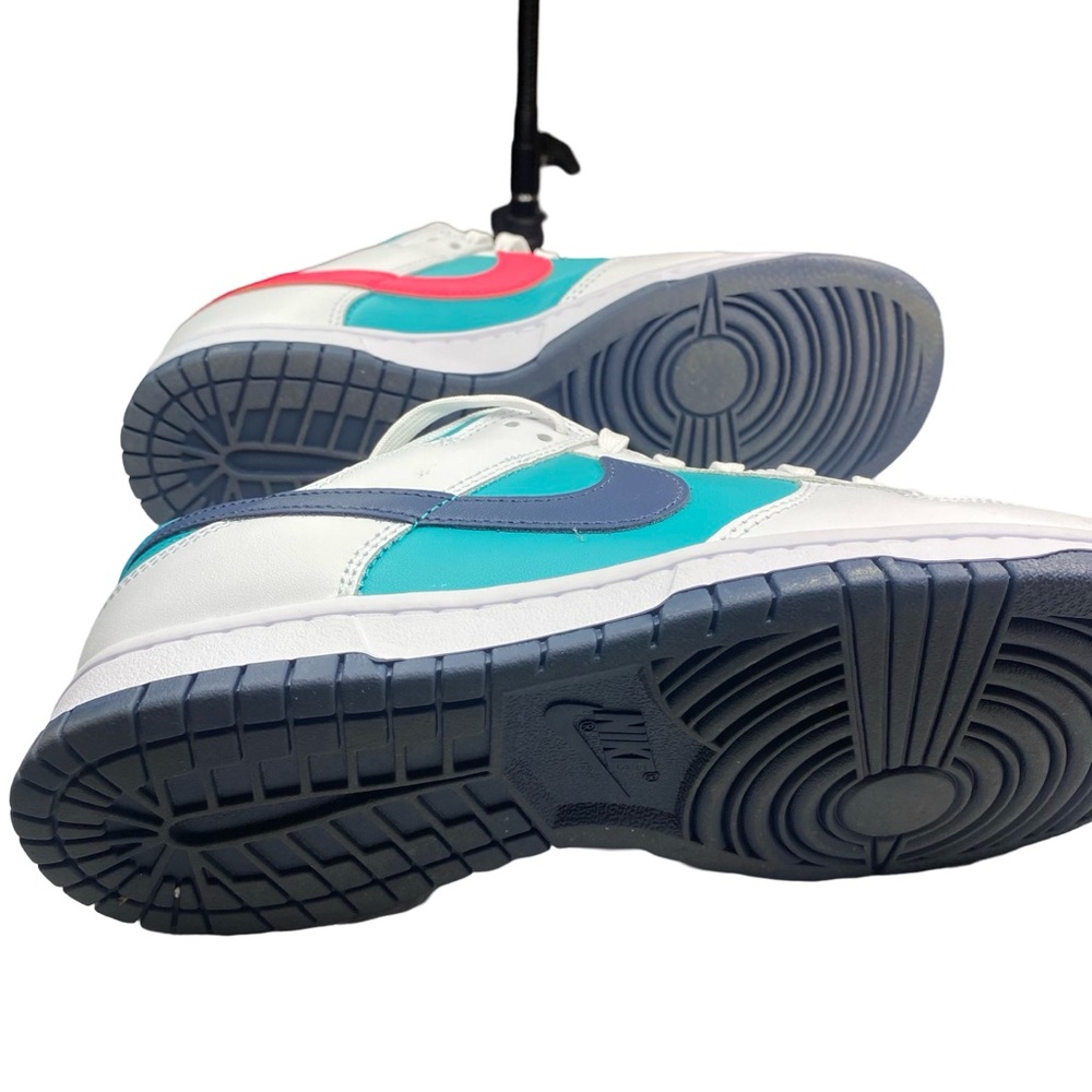 Nike White and Teal Sneakers - Picture 7 of 11